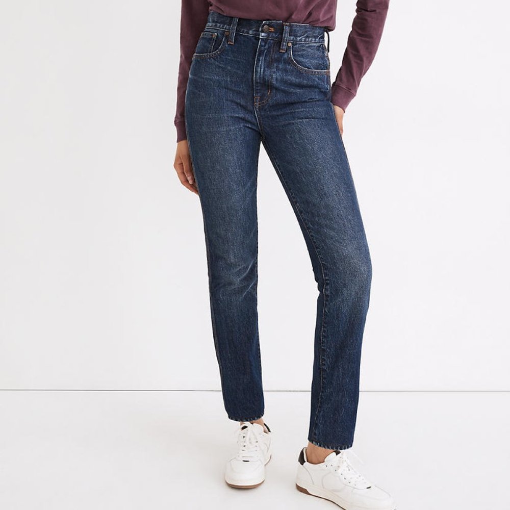 Madewell The Perfect Vintage Jean in Diversey Wash : Retro Stitched edition